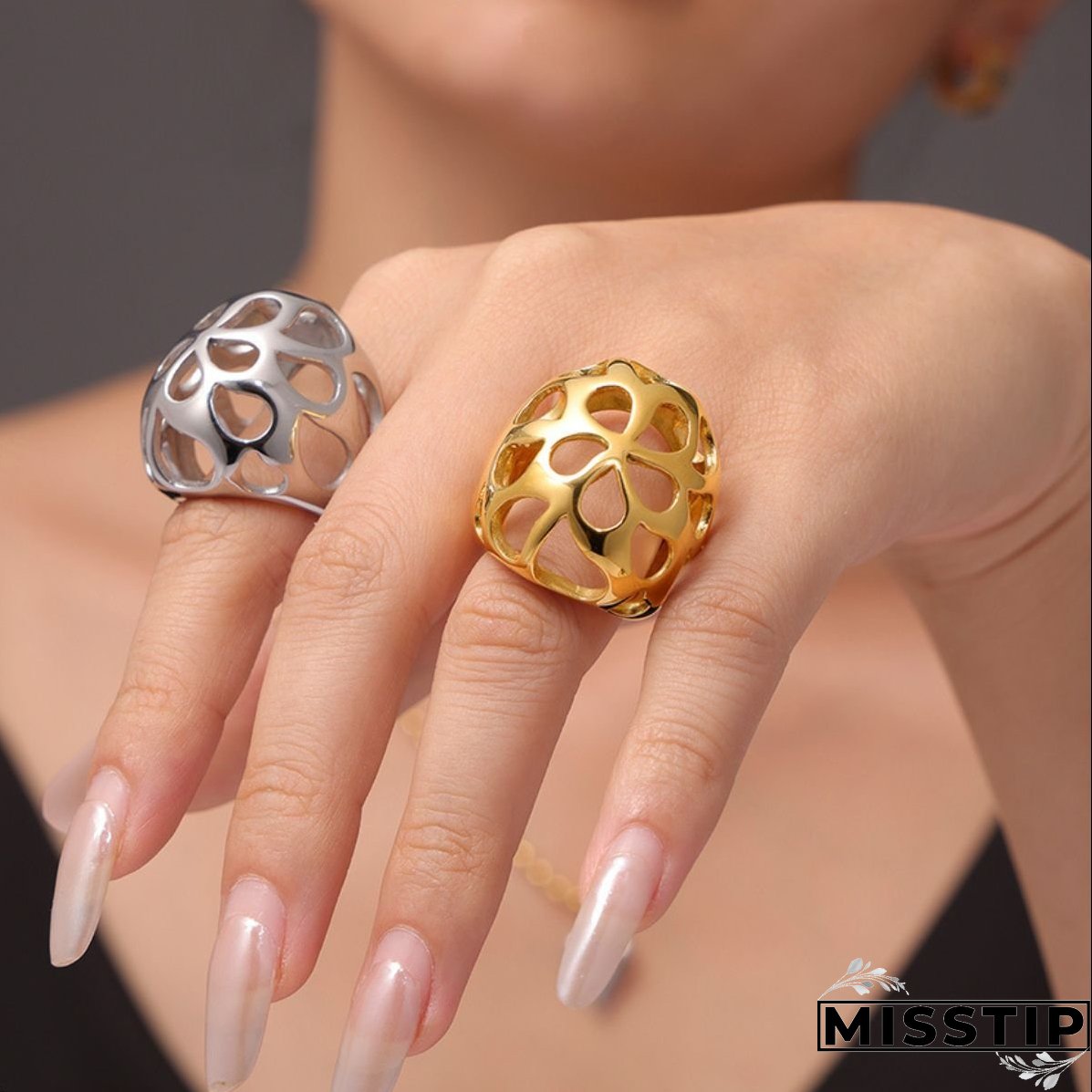 Stainless Steel Cutout Ring