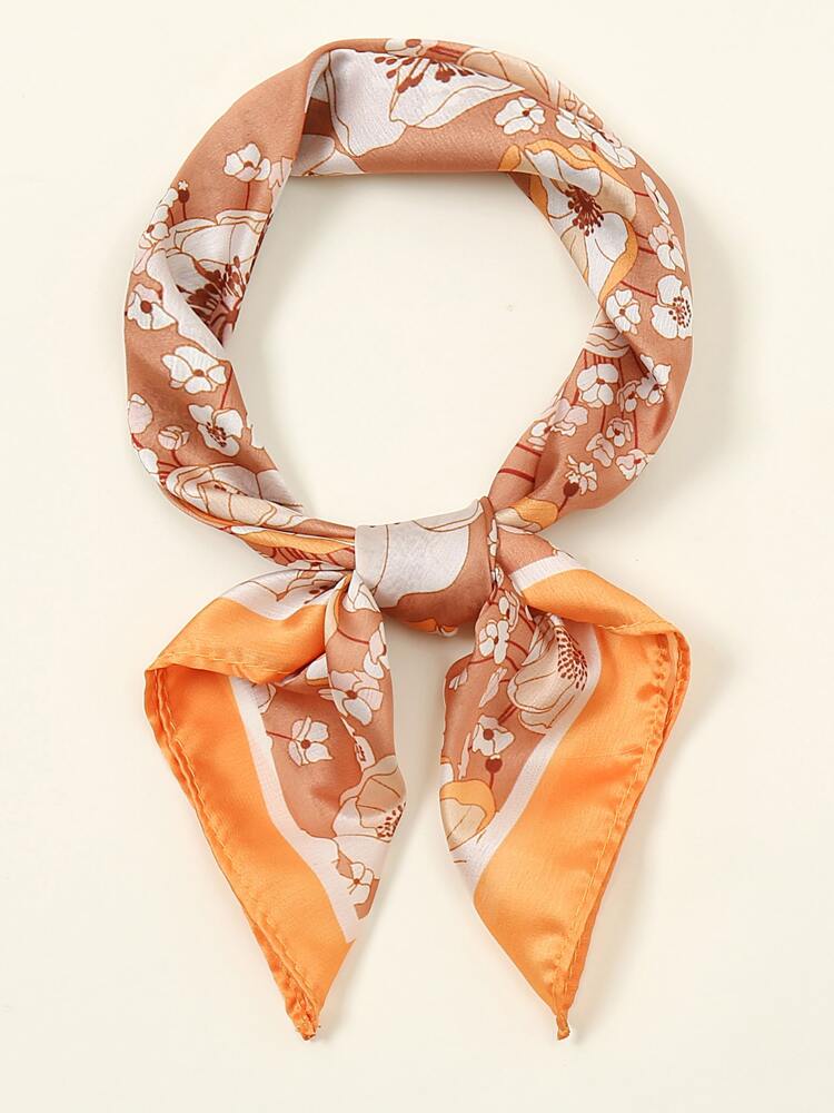 Flower Print Bandana