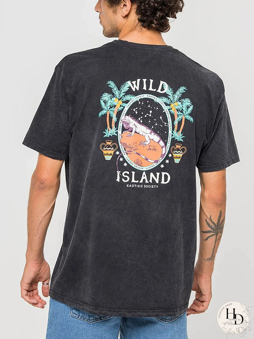 Tie Dye Wild Island T-Shirt