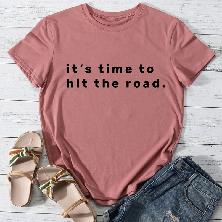 Its time to hit the road T-Shirt Tee-014201-Annaletters