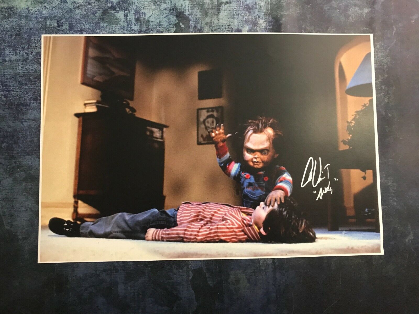 GFA Child's Play Movie Andy * ALEX VINCENT * Signed 12x18 Photo Poster painting PROOF A14 COA