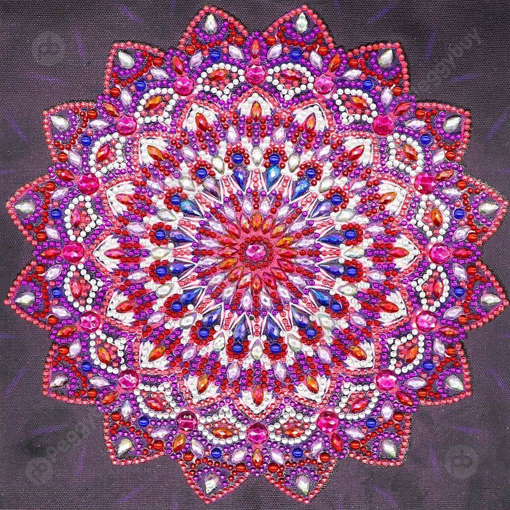 

30*30CM Special Shaped Diamond Painting-Mandala, 501 Original