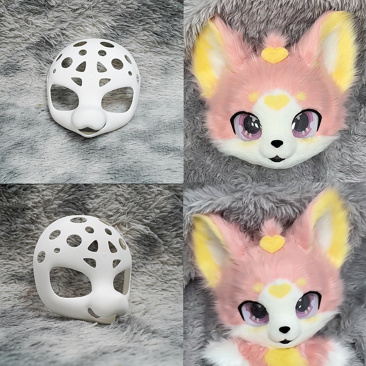 Fursuit base outlet (with eyes)