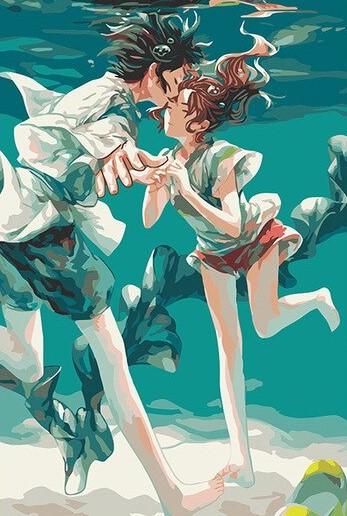 

The Return of Chihiro – Paint By Numbers - 40*50CM, 501 Original