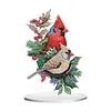 DIY Christmas Bird Santa Diamond Painting Ornaments
