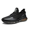 Men's New Fashionable Sports and Leisure Breathable Fly Knit Shock-absorbing Sports Shoes