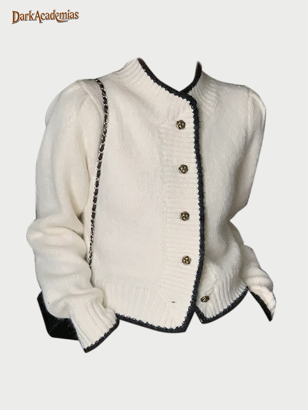 V-neck Wool-blend Sweater Cardigan