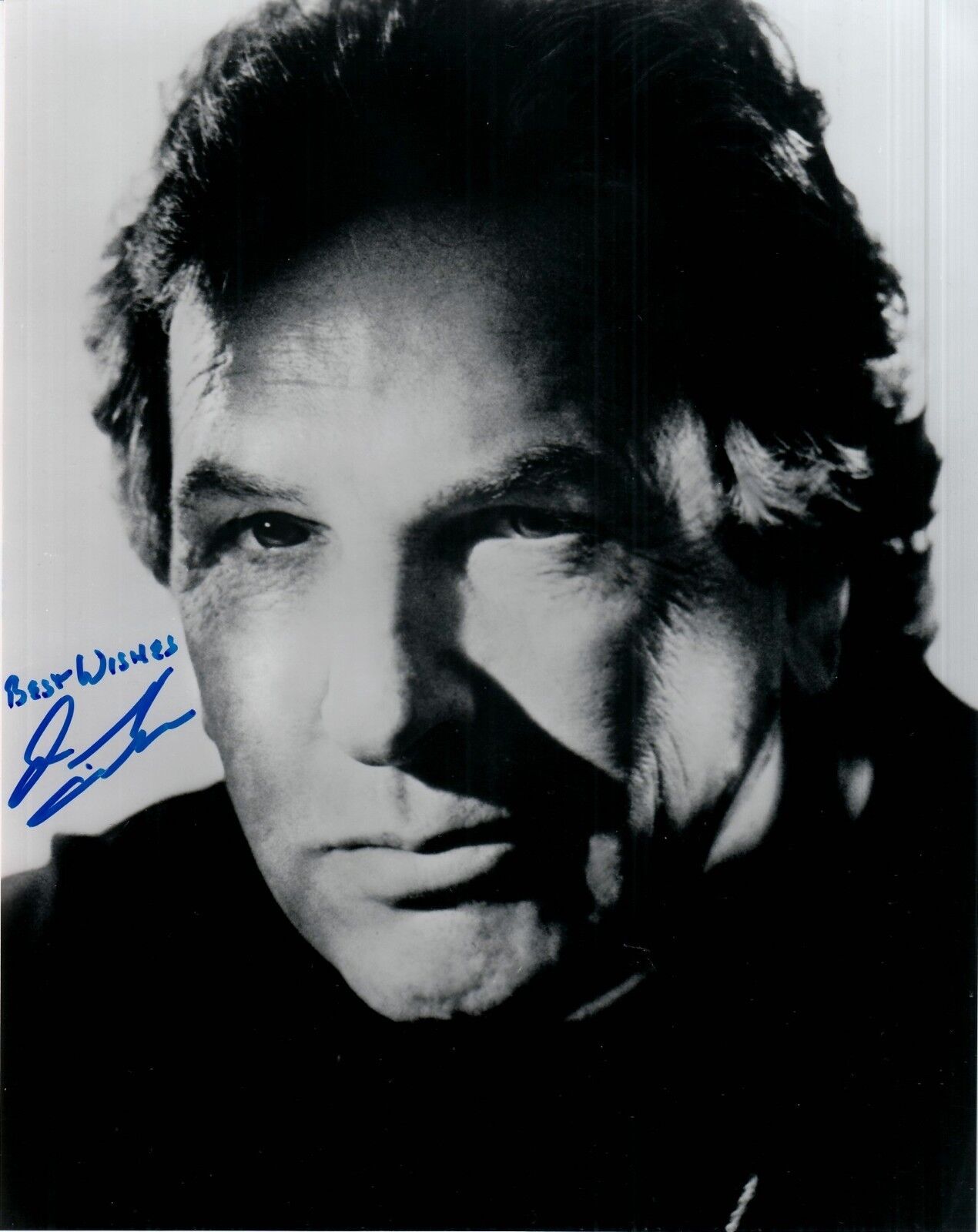 DANNY AIELLO hand-signed STUNNING YOUNG 8x10 B/W PORTRAIT CLOSEUP w/ uacc rd coa