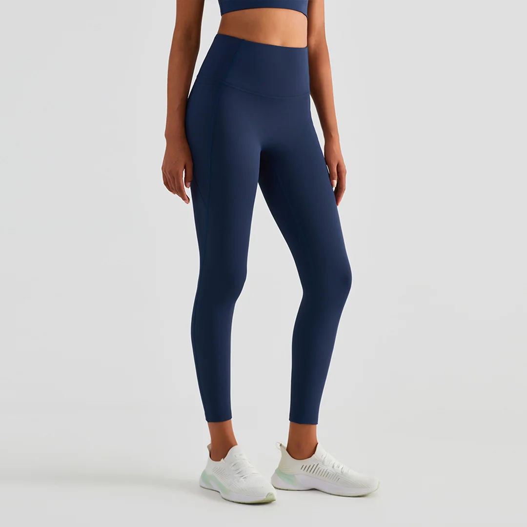 Solid color sports warm sports Legging