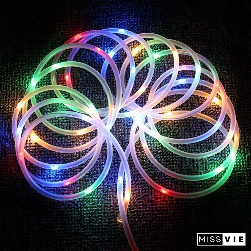 100LED Rope Lights Outdoor, Multi Colored Indoor String Lights with Remote, 8 Modes, Waterproof, 33ft 100LED 50LED USB Powered Fairy Lights for Bedroom, Garden, Patio, Kids Room, Deck, Christmas Decoration