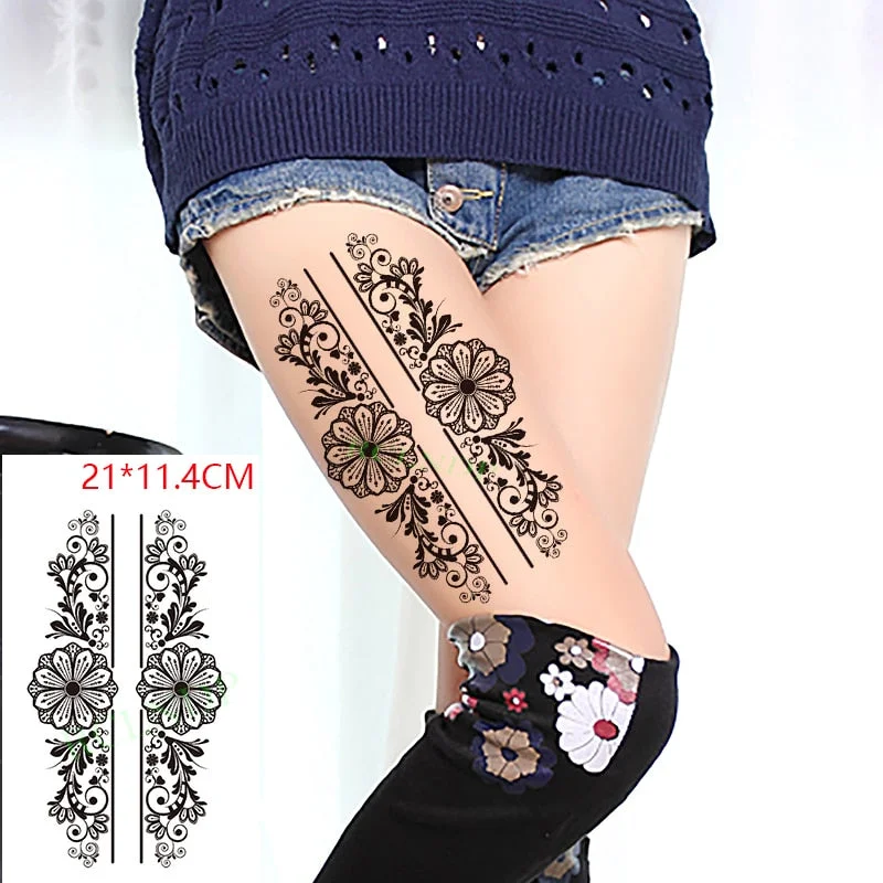 Waterproof Temporary Tattoo Sticker Cool Snake Animal Fake Tatto Flash Arm Leg Tatoo Body Art for Boy Women Men