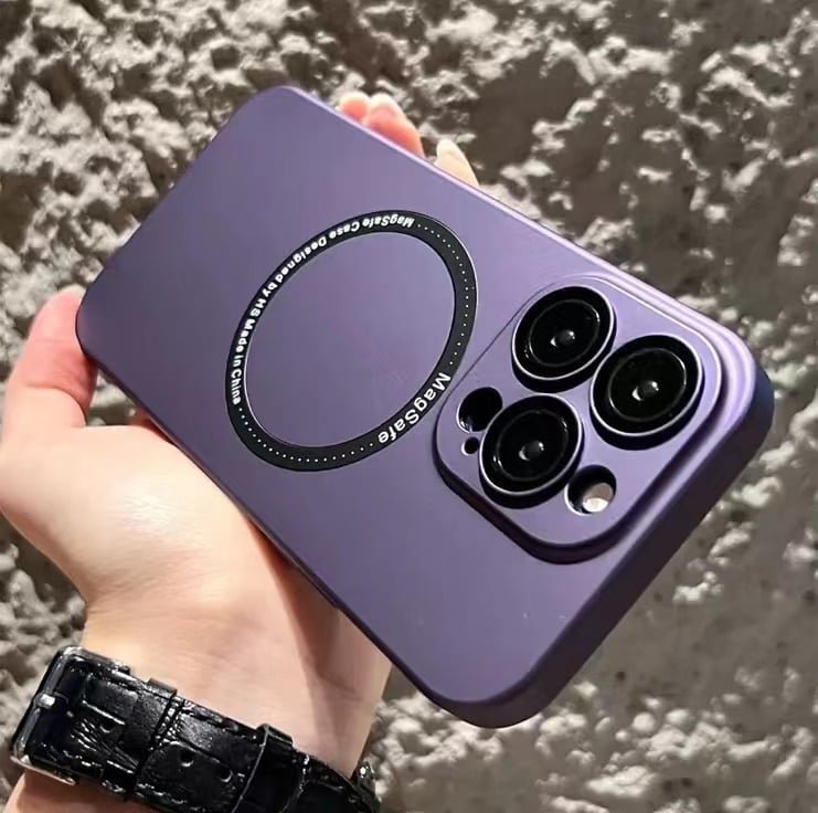 2022 Upgrade Ultra-thin Magnetic Suction Matte Case Cover For iPhone
