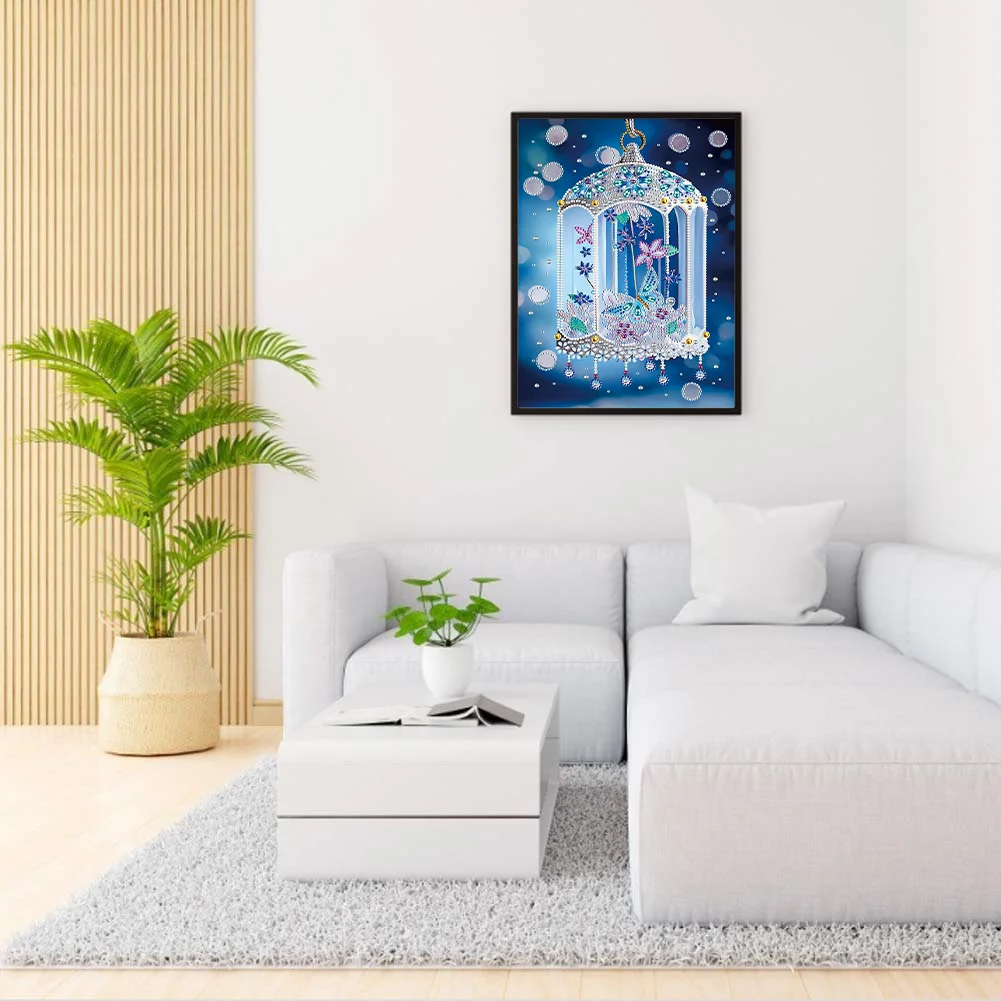 Diamond Painting - Partial Special Shaped Drill - Butterfly(30*40cm)