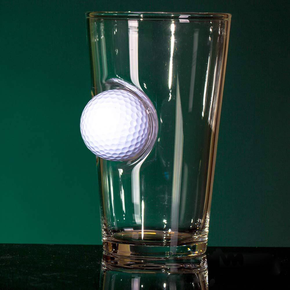 Golf Ball handembedded Glass