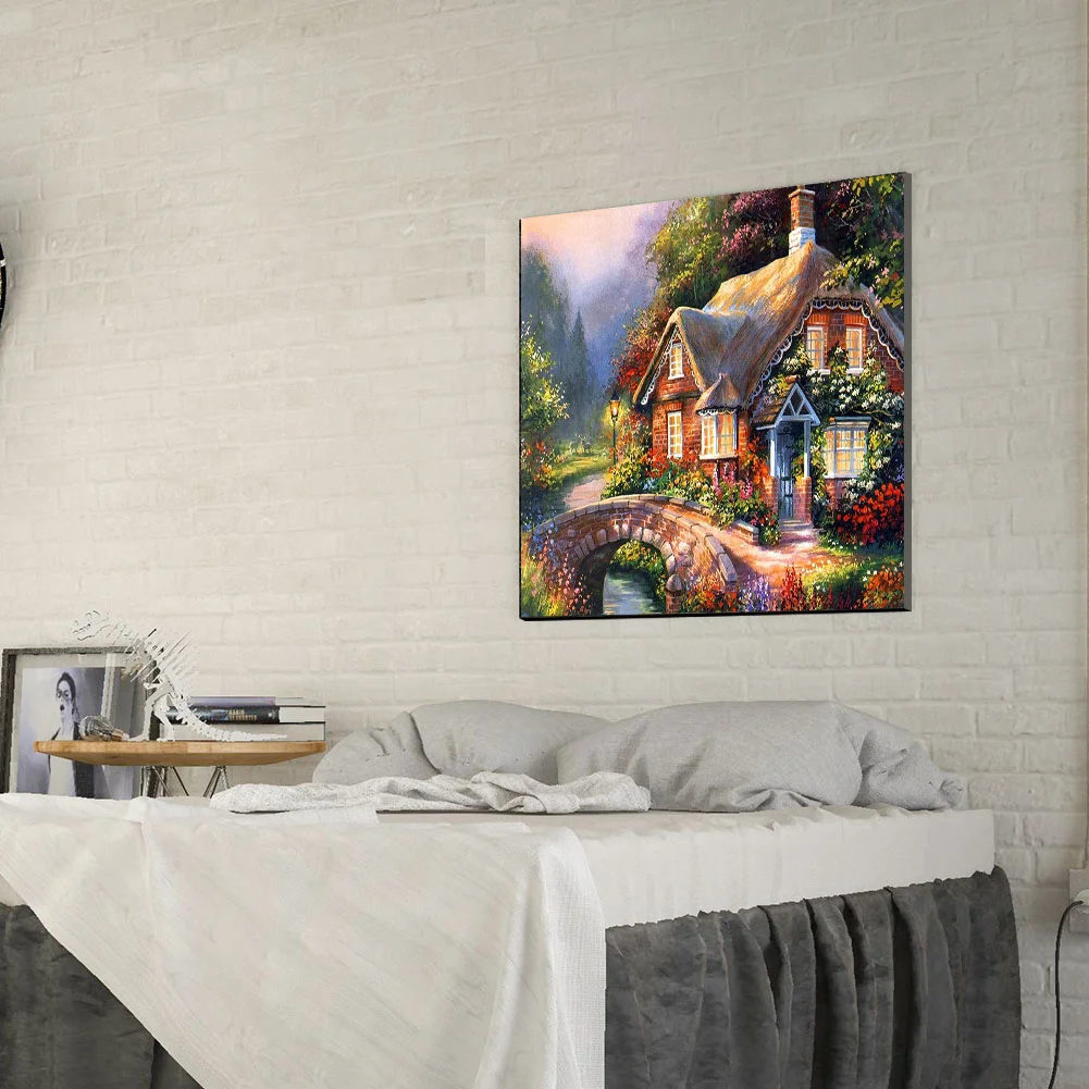Diamond Painting - Full Round Drill - House(30*30cm)