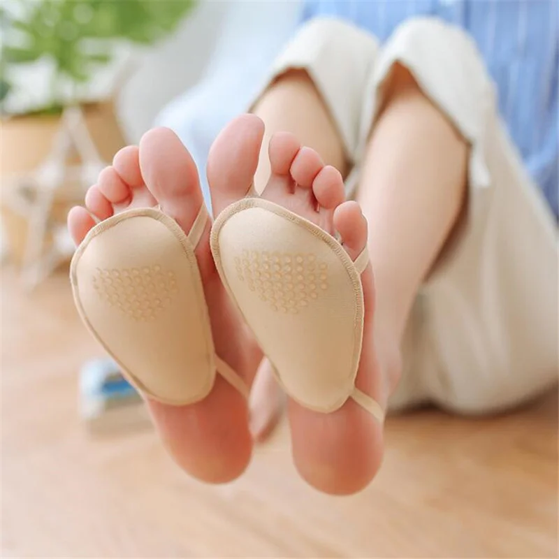 Silicone Padded Forefoot Insoles High Heel Shoes Pad