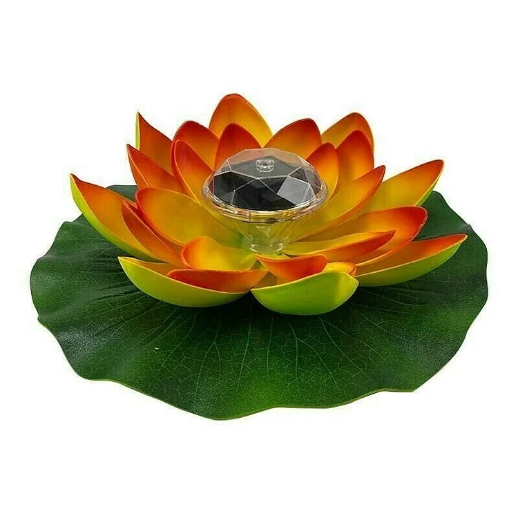 Solar Floating Lotus Flower Light(One piece set)