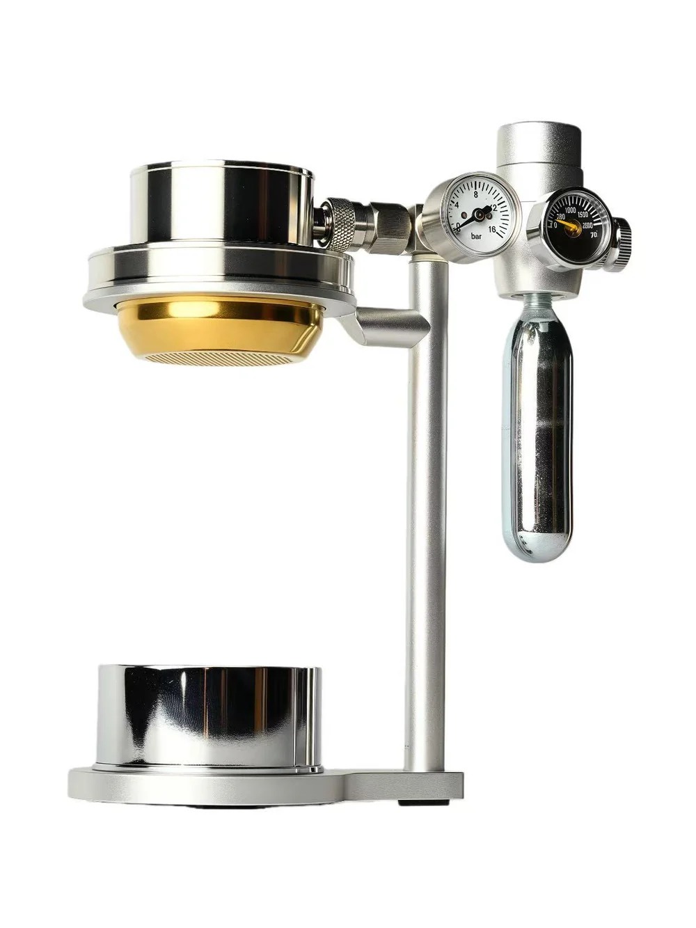 Fromtea Pneumatic Espresso Machine（Stainless steel ） _Fromtea&reg; Official Store