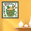 Month - 11CT Stamped 3 Strands Cross Stitch 35*35cm/13.78*13.78in tapestrymarket