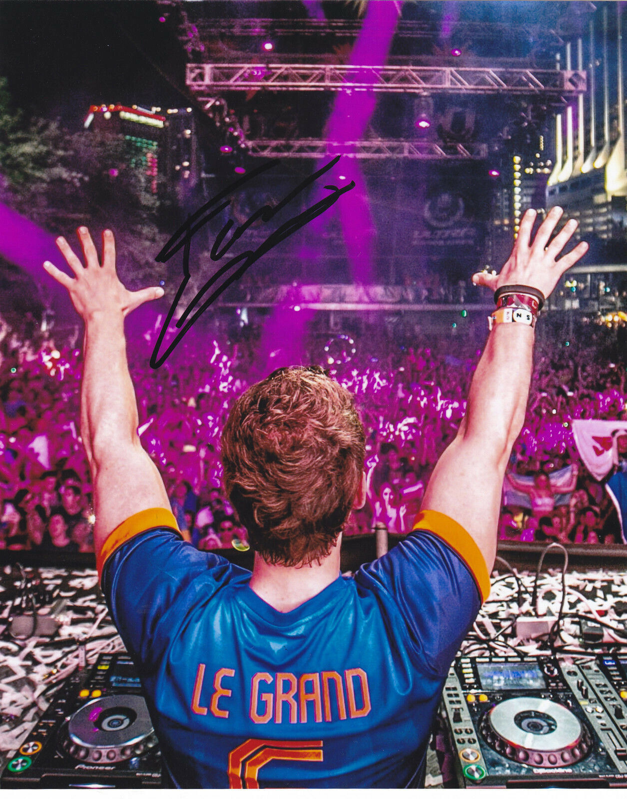 FEDDE LE GRAND SIGNED AUTOGRAPH DANCE MUSIC EDM TRANCE 8X10 Photo Poster painting PROOF #2