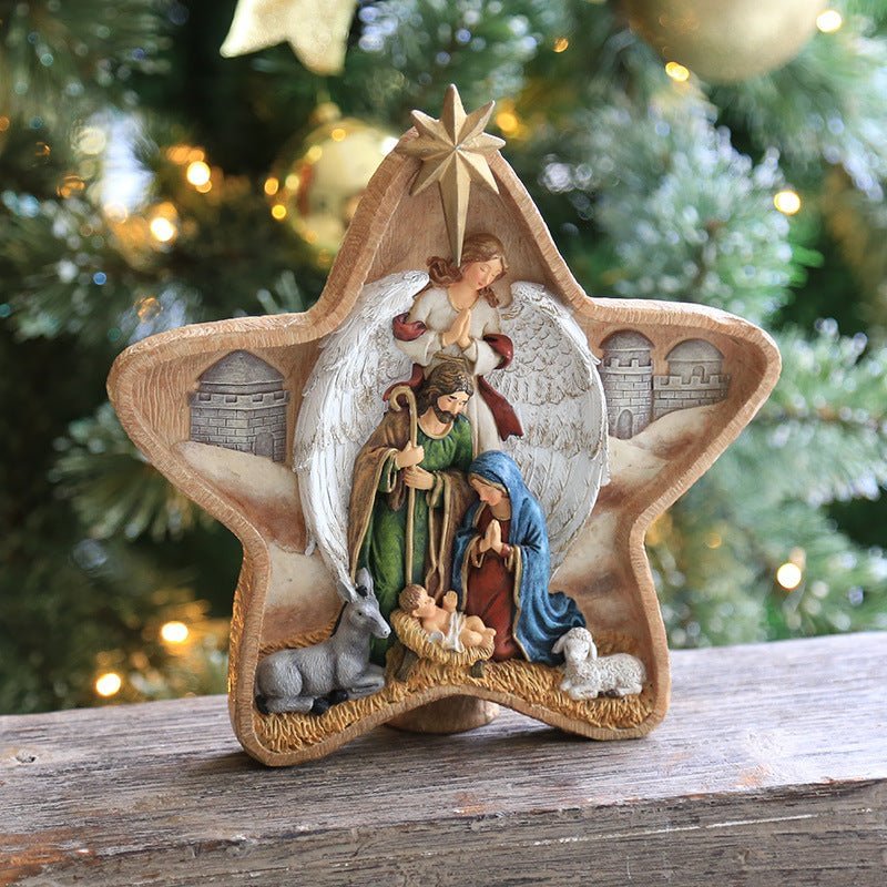 🌟Early Christmas Sale- 49% OFF🌟Christian Jesus Birth Scene Decorative