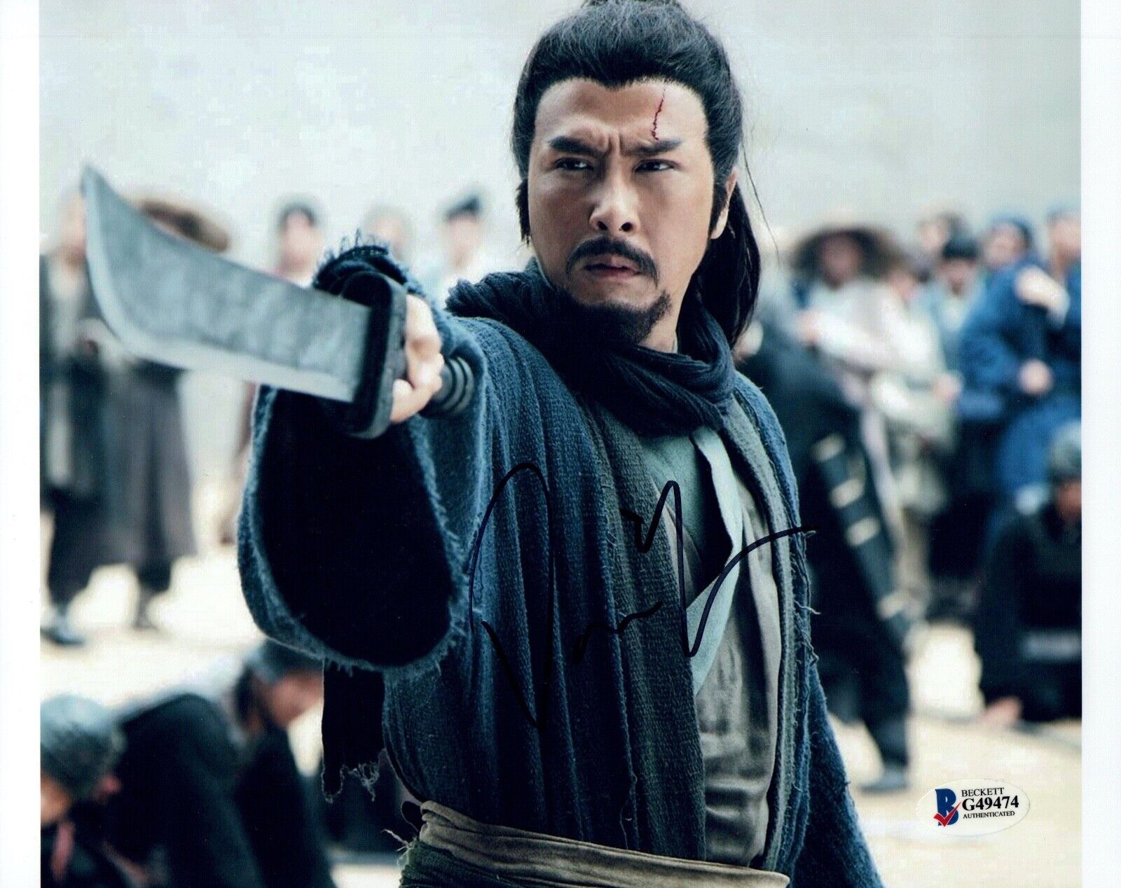 Donnie Yen Signed Autograph 8x10 Photo Poster painting Star Wars The Lost Bladesman BAS COA