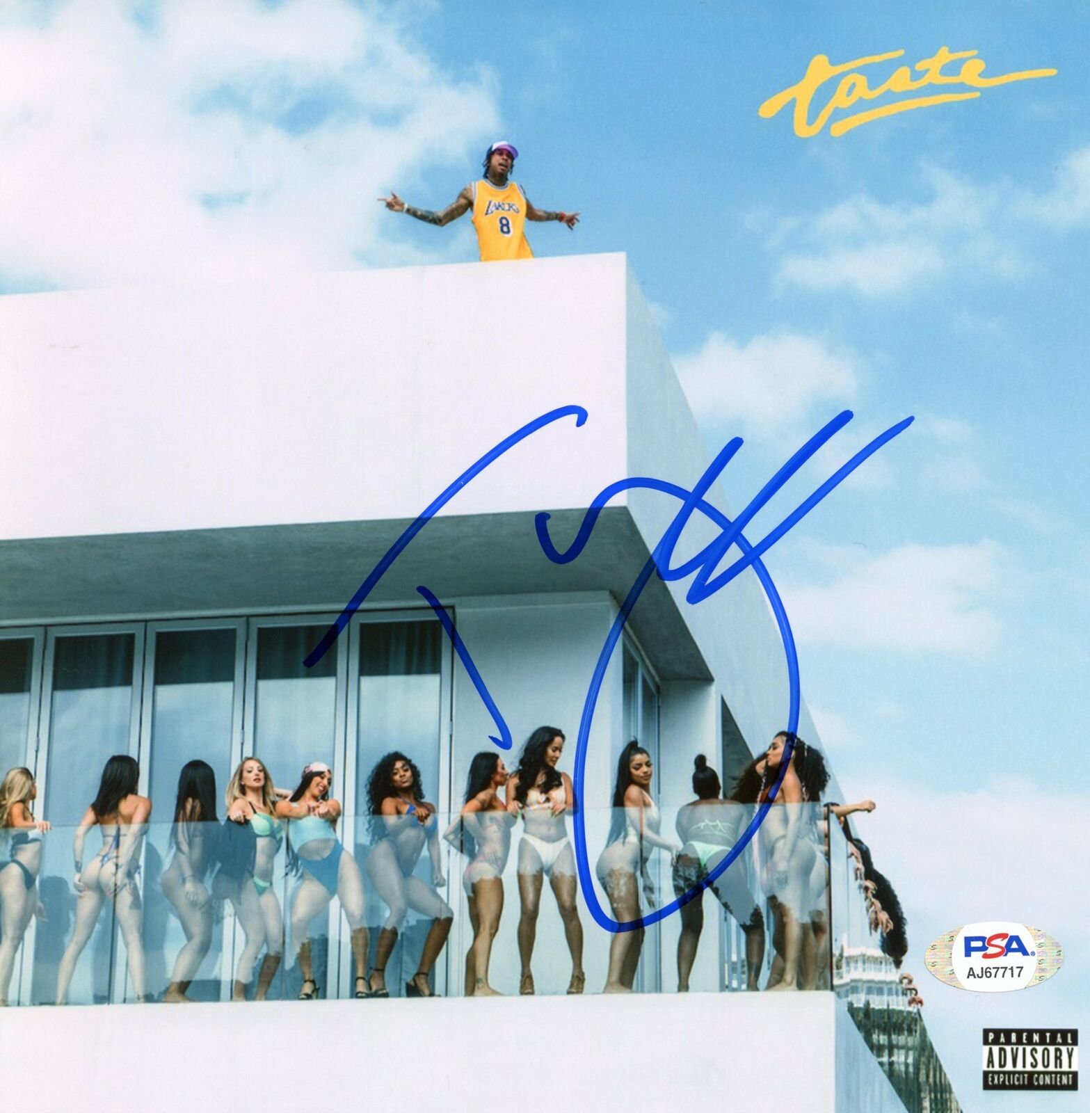 Tyga Signed Autographed 8x8 Photo Poster painting Taste