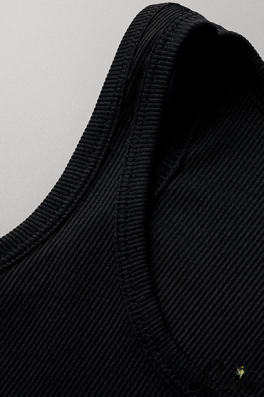 Blue Casual Solid Split Joint O Neck Sleeveless Two Pieces