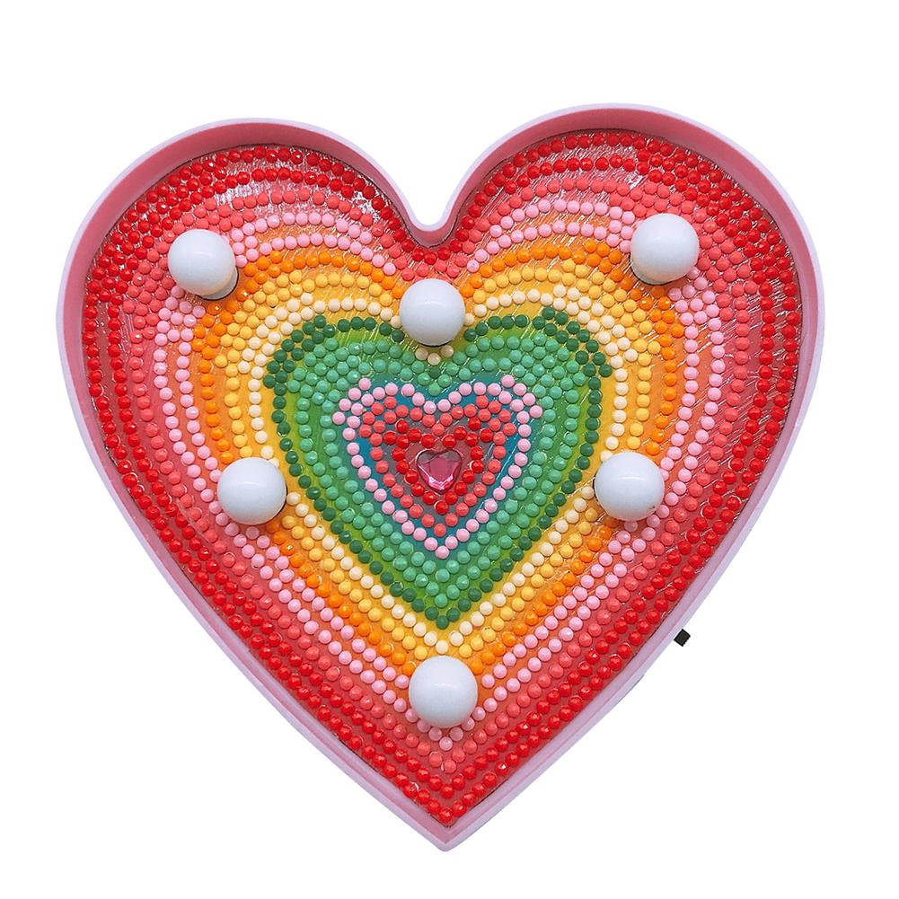 

Love Rainbow-DIY Creative Diamond LED Lamp, 501 Original