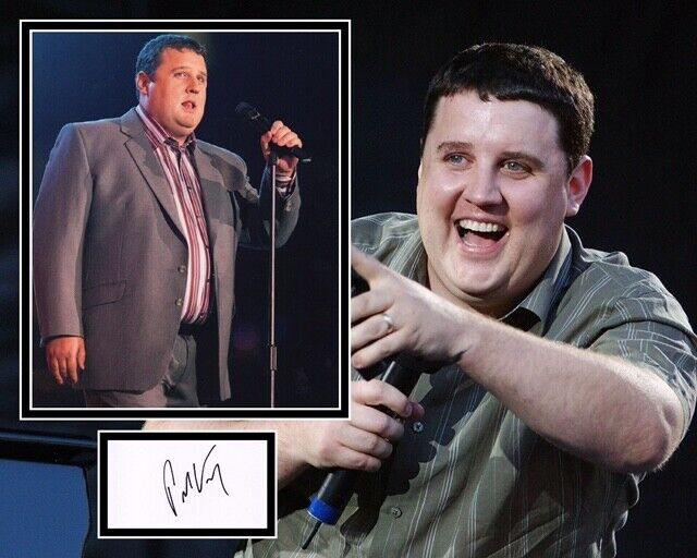 PETER KAY SIGNED Photo Poster painting MOUNT UACC REG 242