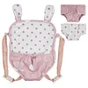 12"-16" Reborn Baby Doll Pink and White Suspender 3 Pcs Set Clothing Accessories - RBBI-Myrebornbabydoll&reg; Myrebornbabydoll&reg;