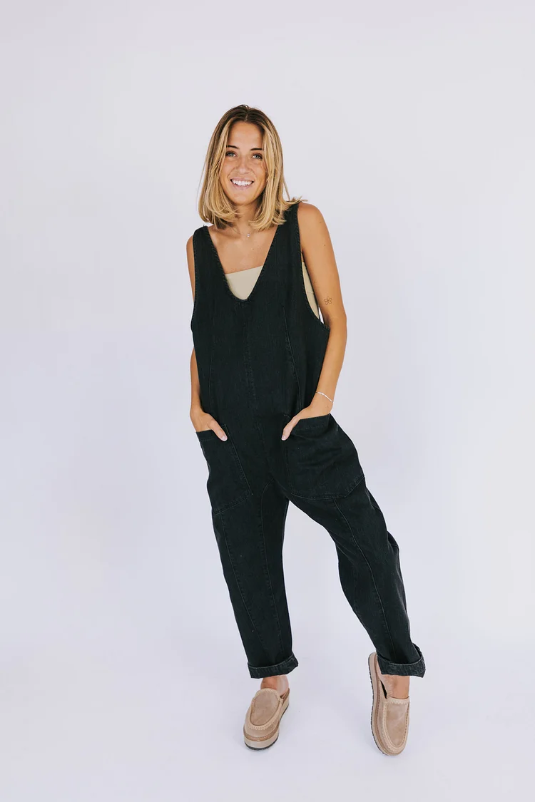 Mother's Day Sale -Denim Jumpsuit With Pockets (Buy 2 Free Shipping)