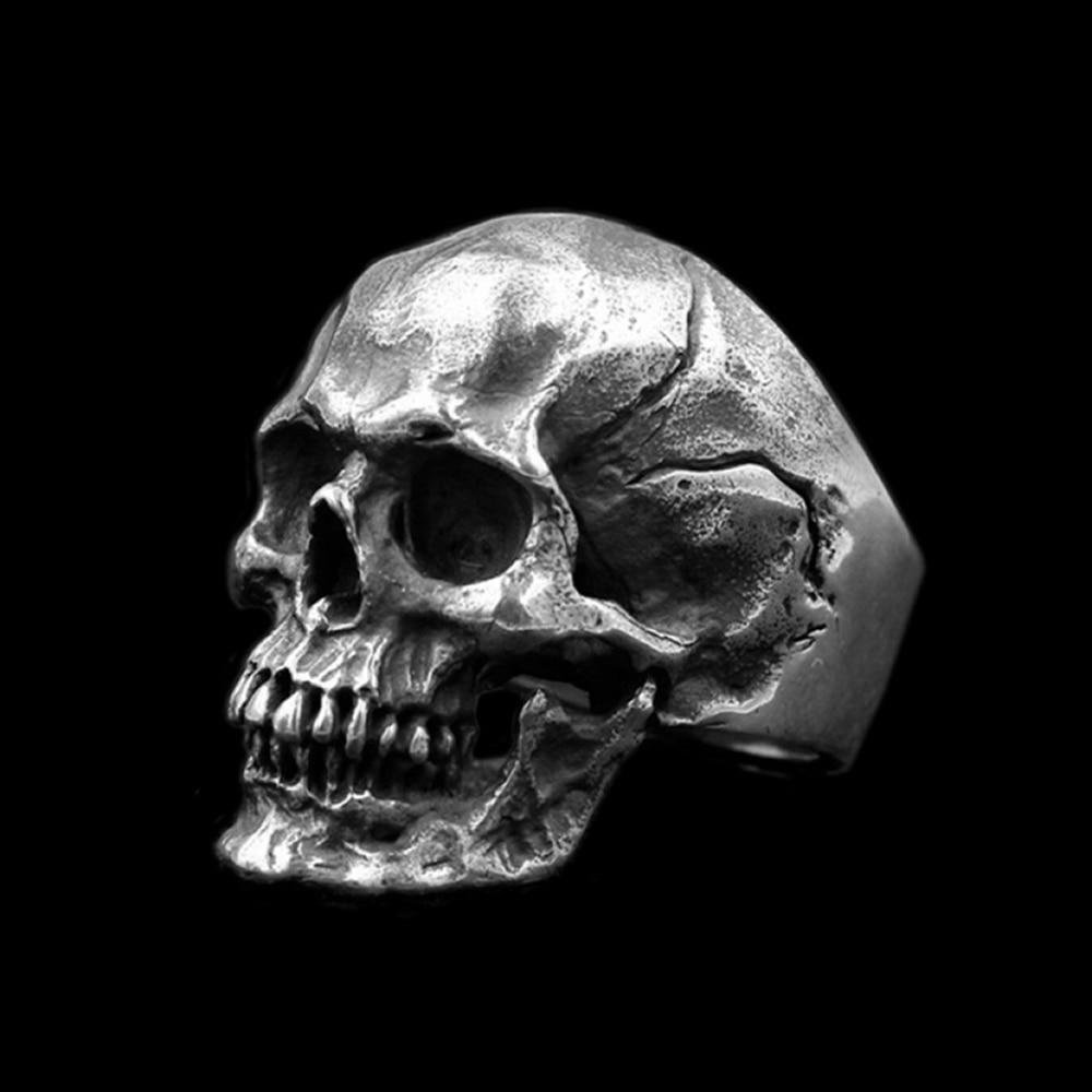 Metal Skull Ring