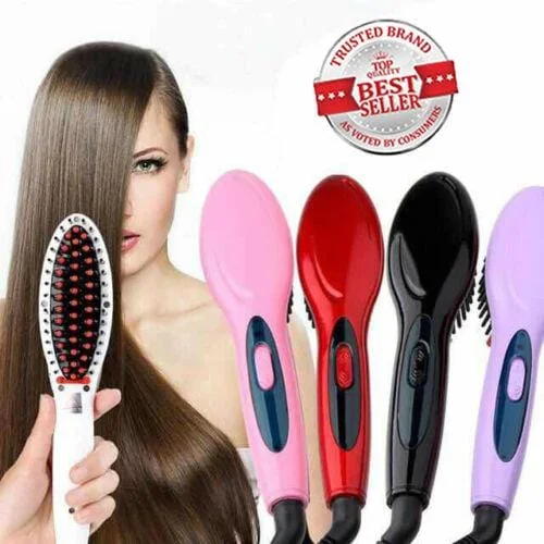 pornhint Pornhint Hair Electric brush comb Hair Straightener Comb Hair Styling Tool Hair Comb