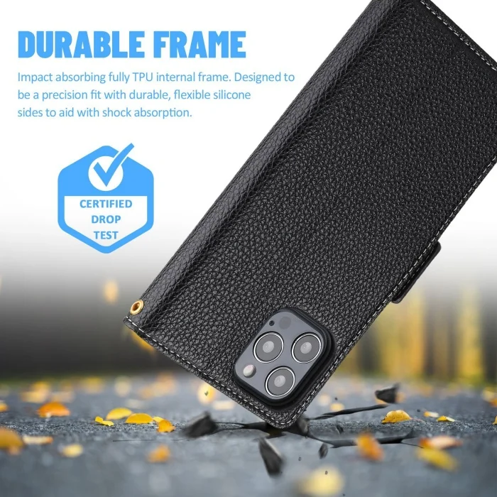 Apple 16 mobile phone case iPhone 15 mobile phone leather case Samsung s24 flip cover