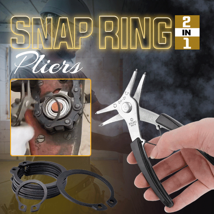 🔥Hot Sale 49.99% OFF🔥 2-in-1 Circlip Pliers