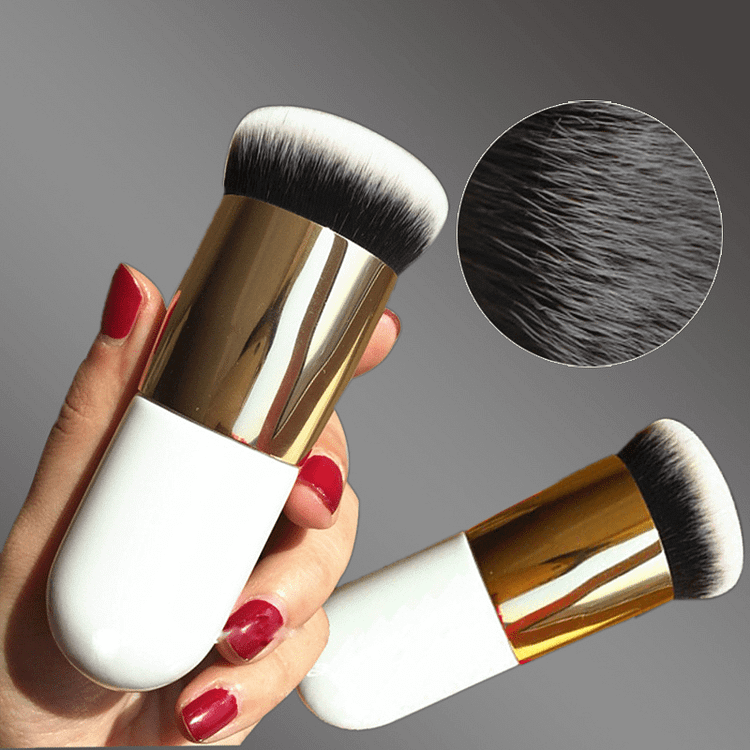 pornhint Pornhint New Chubby Pier Foundation Brush Flat Cream Makeup Brushes Professional Cosmetic