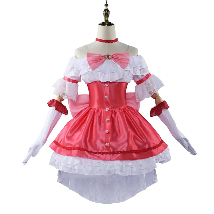 【Wetrose】In Stock Madoka 2024 Cosplay Costume Puella Magi Kaname ☆Magica Movie Walpurgisnacht Rising Full Set Wig Halloween Xmas