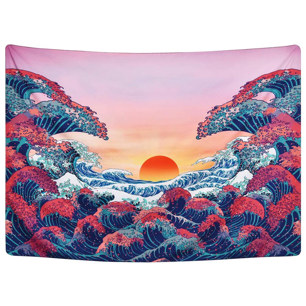 

Mandala Tapestry Polyester Wall Hanging Carpet Yoga Mat (Ocean06 L, 501 Original