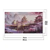 (Big Size)Land Of Immortals-11CT Stamped 3 Strands Cross Stitch 45*80cm/17.72*31.5in