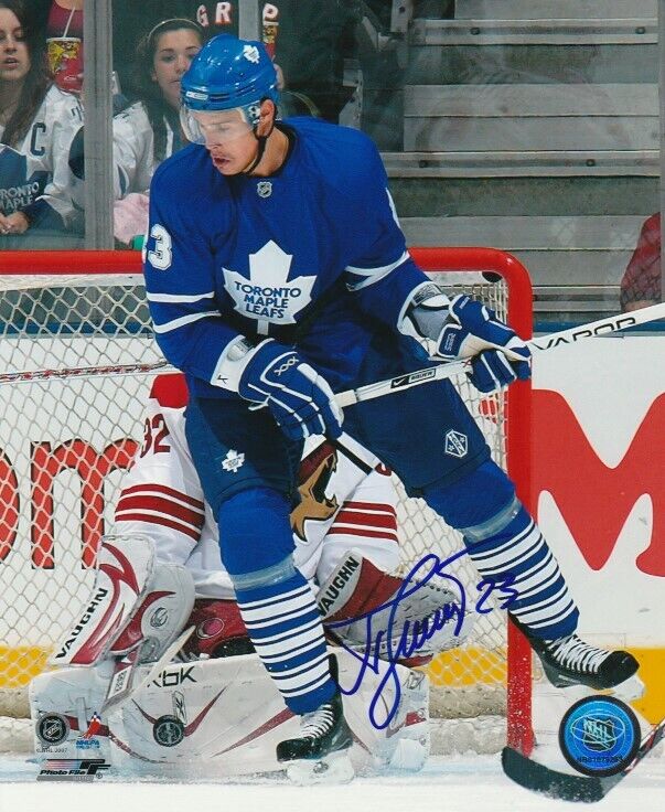 ALEXEI PONIKAROVSKY SIGNED TORONTO MAPLE LEAFS 8x10 Photo Poster painting! Autograph EXACT PROOF