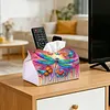 Butterfly Diamond Painting Tissue Box Cover DIY Desk Organizer
