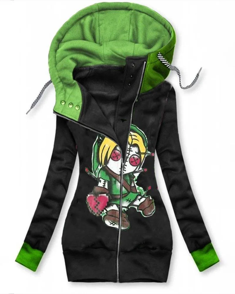 woman's Cardigan Hoodies-01