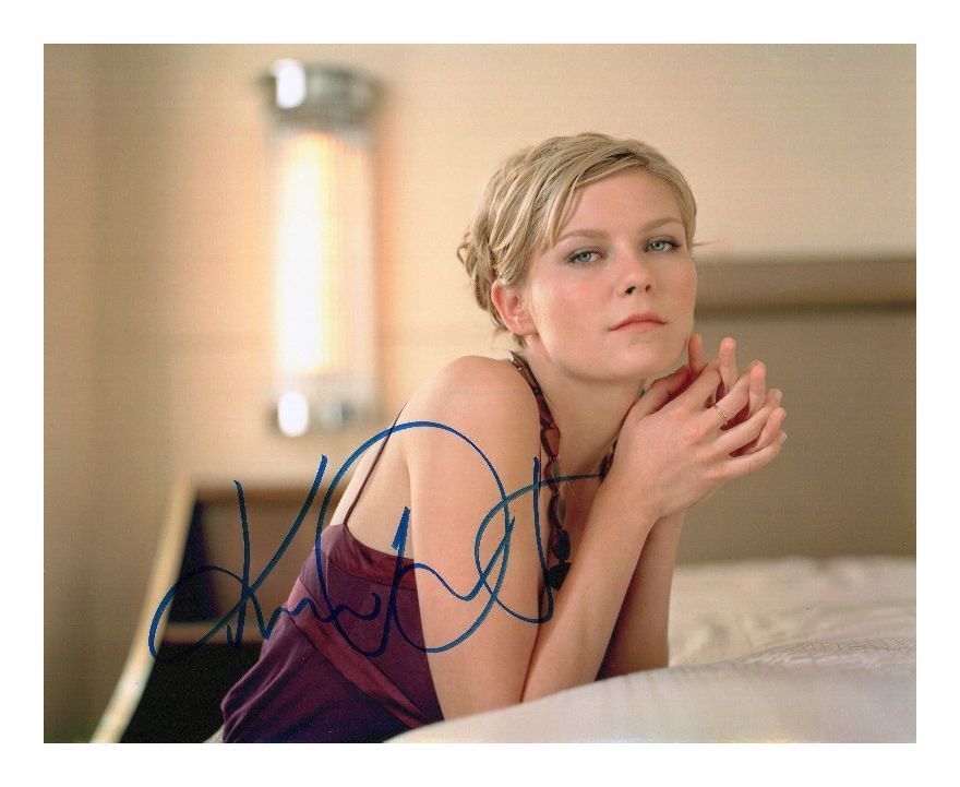 KIRSTEN DUNST AUTOGRAPHED SIGNED A4 PP POSTER Photo Poster painting PRINT 10