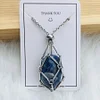 🔥 Crystal Stone Holder Necklace - Free (Crystal) Gift Included🎁