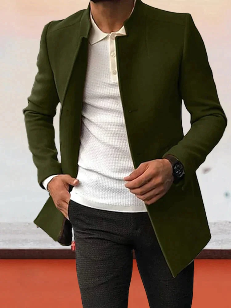 Coofandy Trendy Solid Tweed Blazer QueenFunky