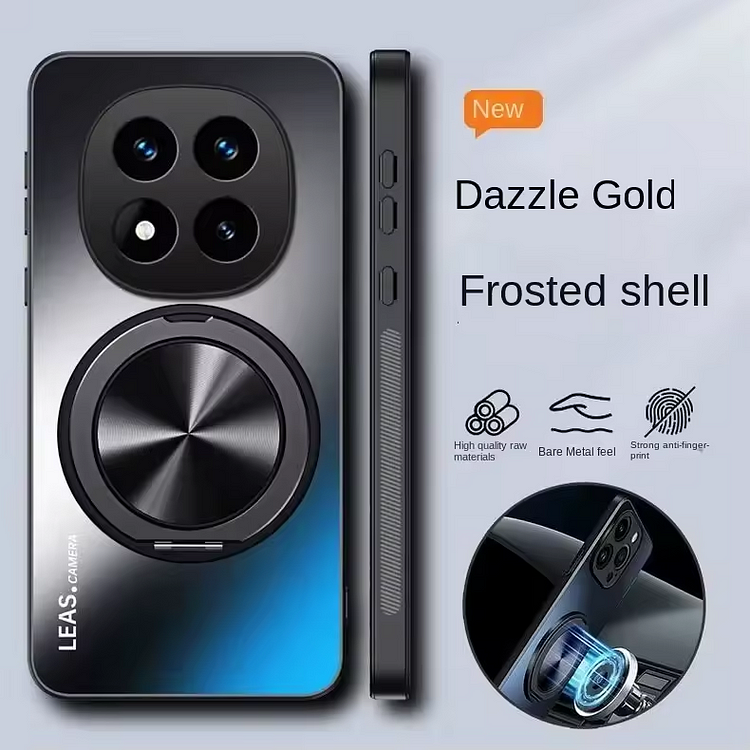 Hard Matte With Ring Stand Magnetic Protective Case For Xiaomi/Redmi Series