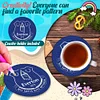 6pcs Everton FC DIY Diamond Painting Untersetzer Kit mit Halter für erwachsene Anfänger