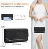 Asvert Abendtasche Damen Clutch Elegant Brauttasche Handtasche Hochzeit Damen Kettentasche Mädchen klein Umhängetasche für Party Freizeit