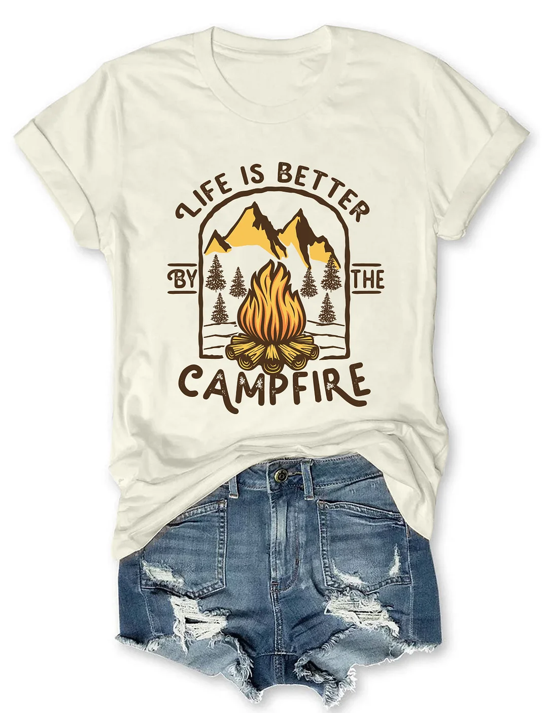 Life Is Better By The Campfire T-shirt
